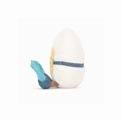 Jellycat Boiled Egg Scuba Australia | 832605YQR